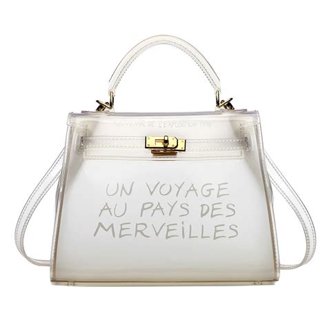 clear hermes inspired bag|where to buy Hermes bag.